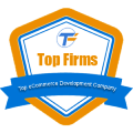 Top ECommerce Development Company Badge